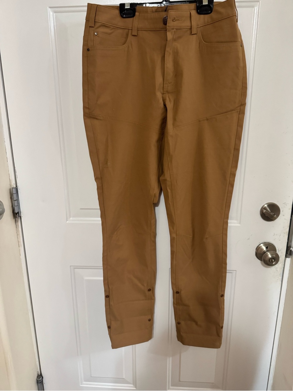 WOODS, NWT, Men's Hiking Pants, Technical Outdoor Trousers, Khaki Trekking Pants